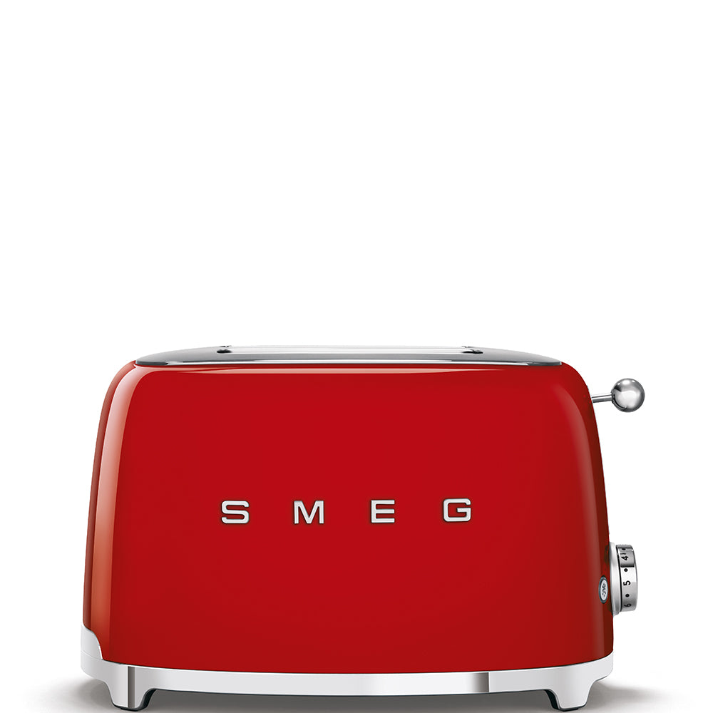 SMEG TOASTER 2X2 50� STYLE RED TSF01RDEU