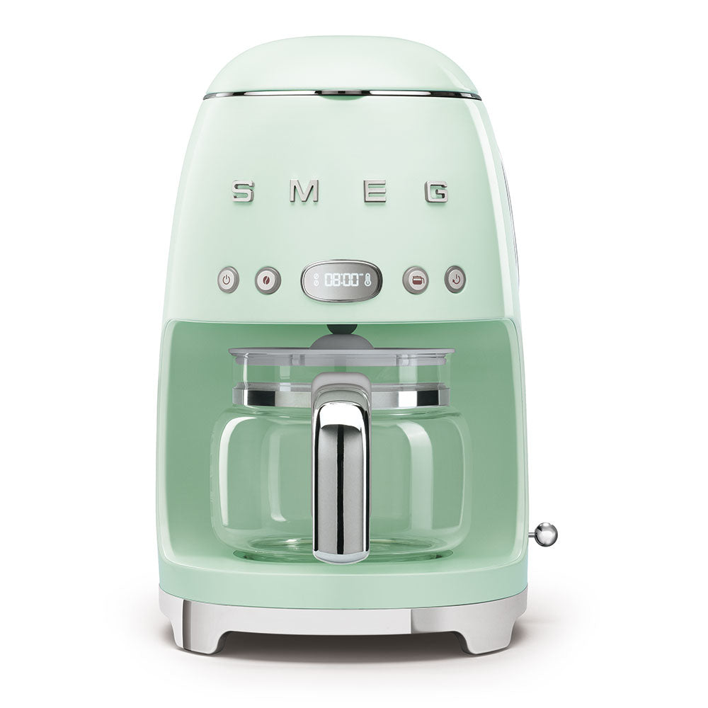 SMEG DRIP COFFEE MAKER 50�STYLE PASTEL GREEN DCF02PGEU