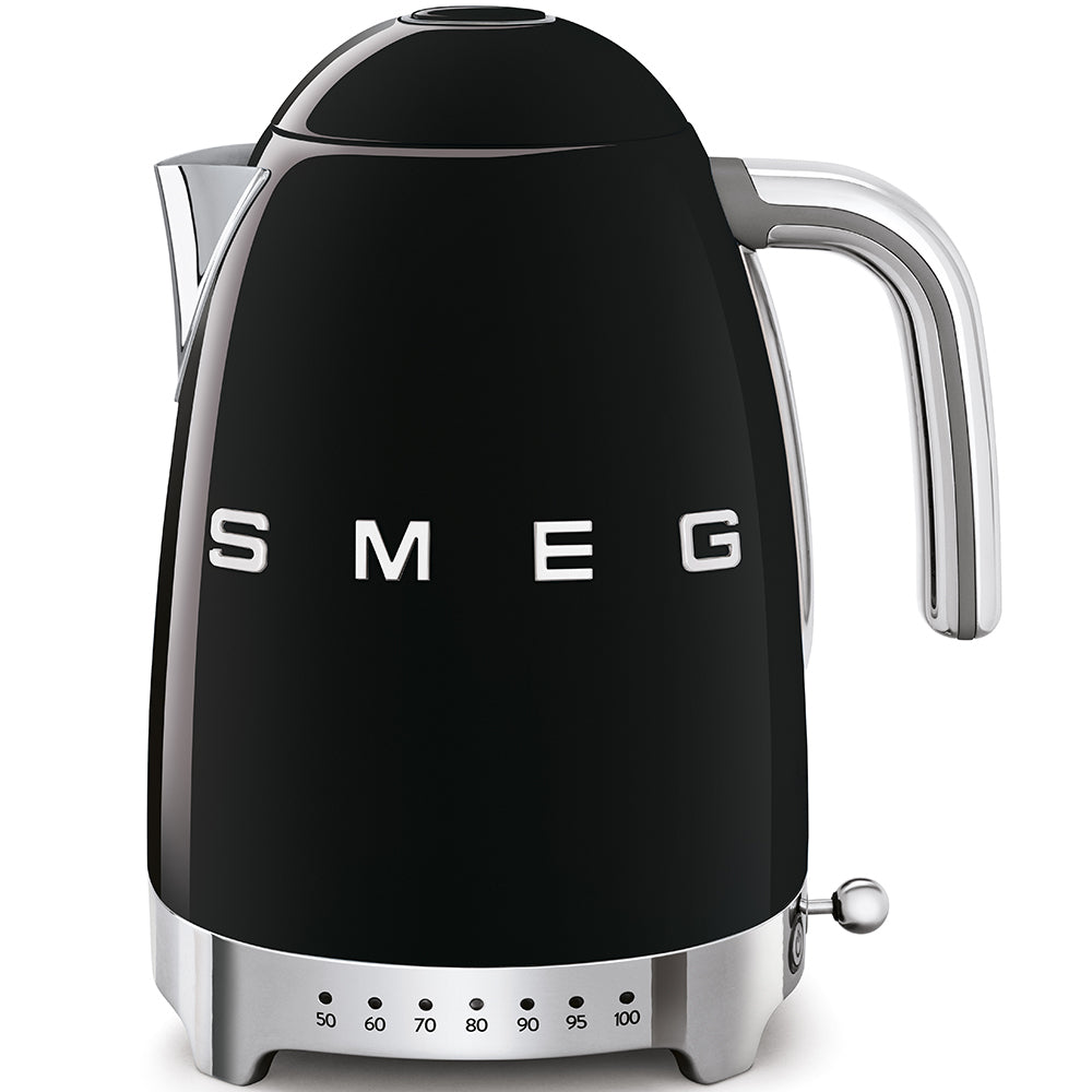SMEG KETTLE 50�STYLE BLACK KLF04BLEU