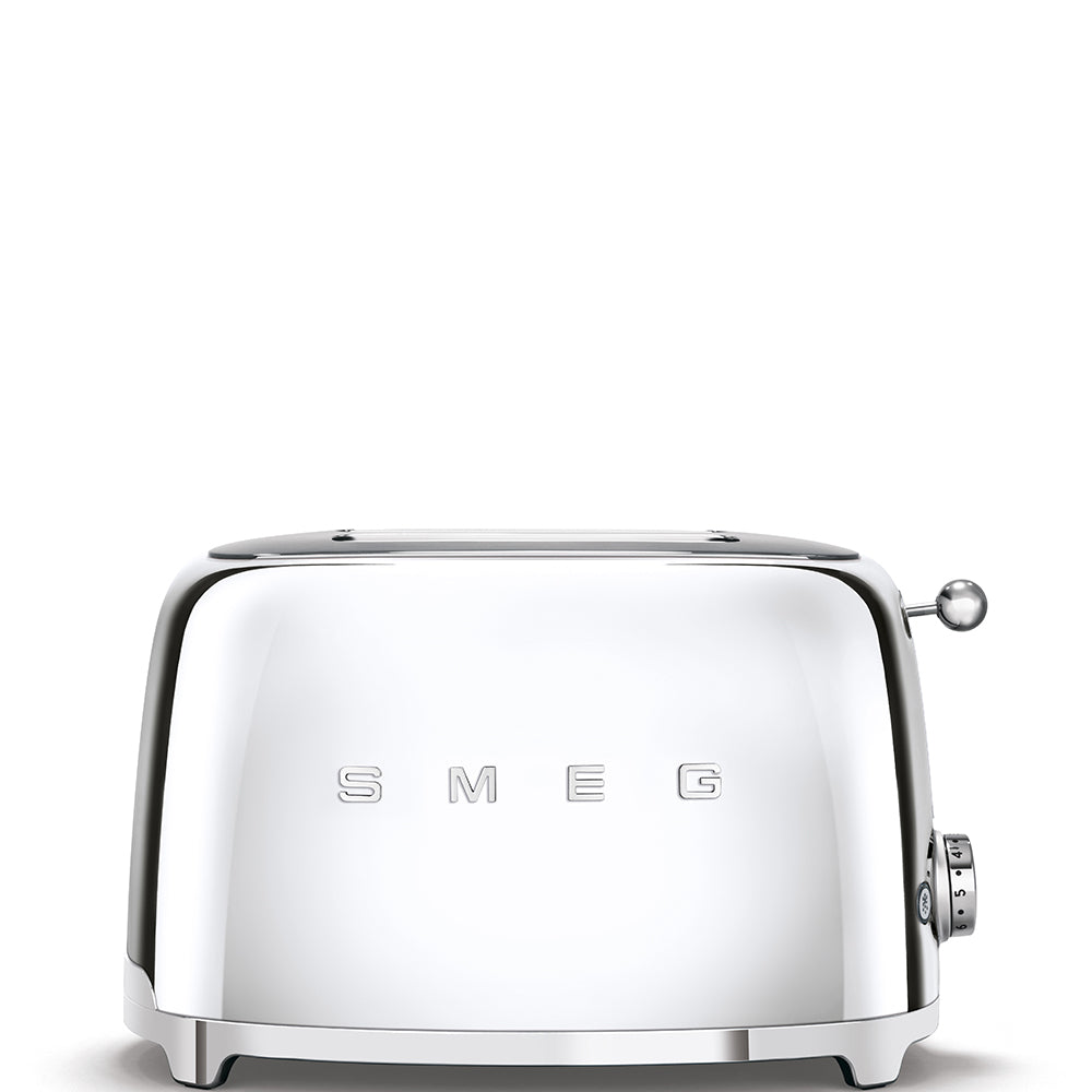 SMEG TOASTER 2X2 50�STYLE CHROME TSF01SSEU
