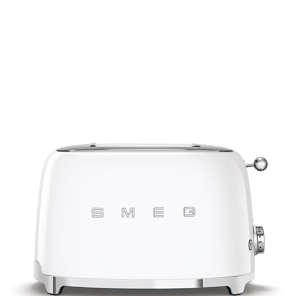 SMEG TOASTER 2X2 50�STYLE WHITE TSF01WHEU