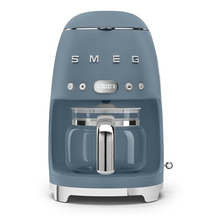 SMEG DRIP COFFEE MAKER 50�STYLE STORM BLUE DCF02SBMEU