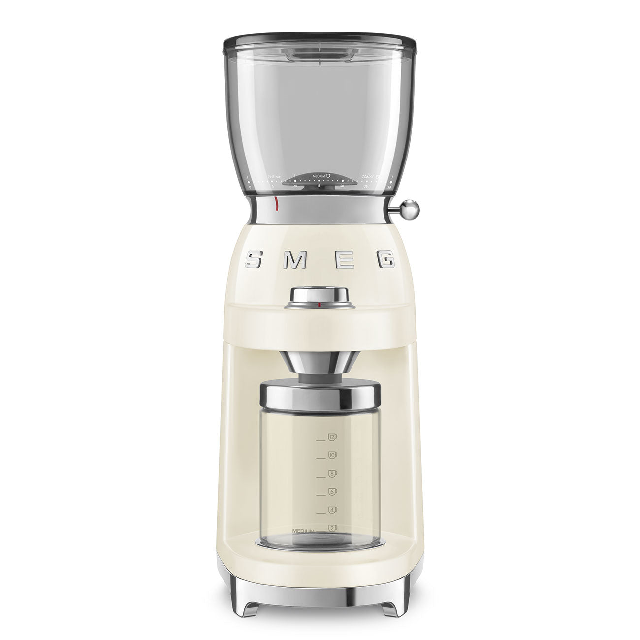 SMEG COFFEE GRINDER 50�STYLE CREAM CGF11CREU