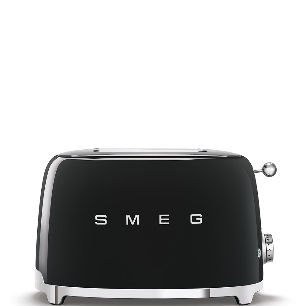 SMEG TOASTER 2x2 50� STYLE BLACK TSF01BLEU