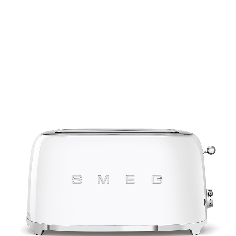 SMEG TOASTER 2X4 50�STYLE WHITE TSF02WHEU